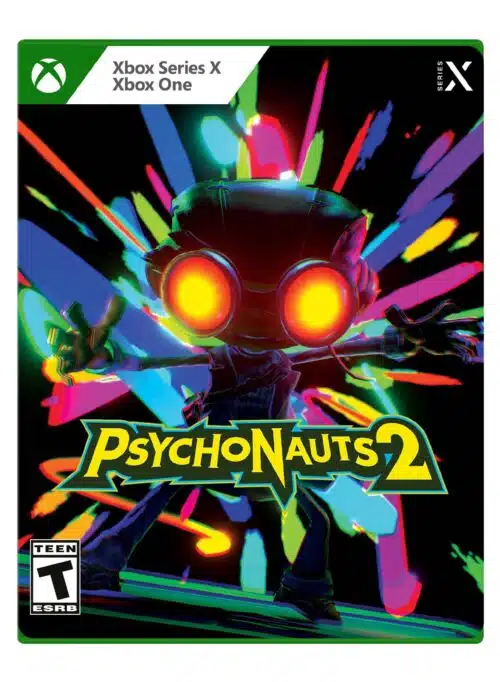 Psychonauts 2 cover box art