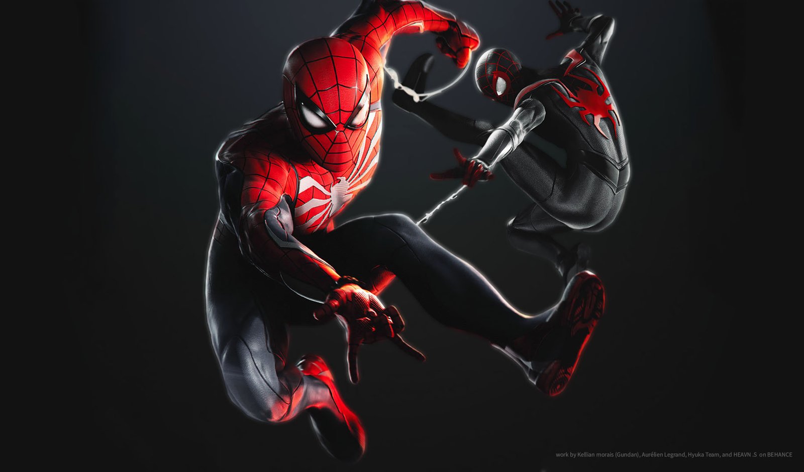 MARVEL'S SPIDER-MAN-2 COVER ART WORK