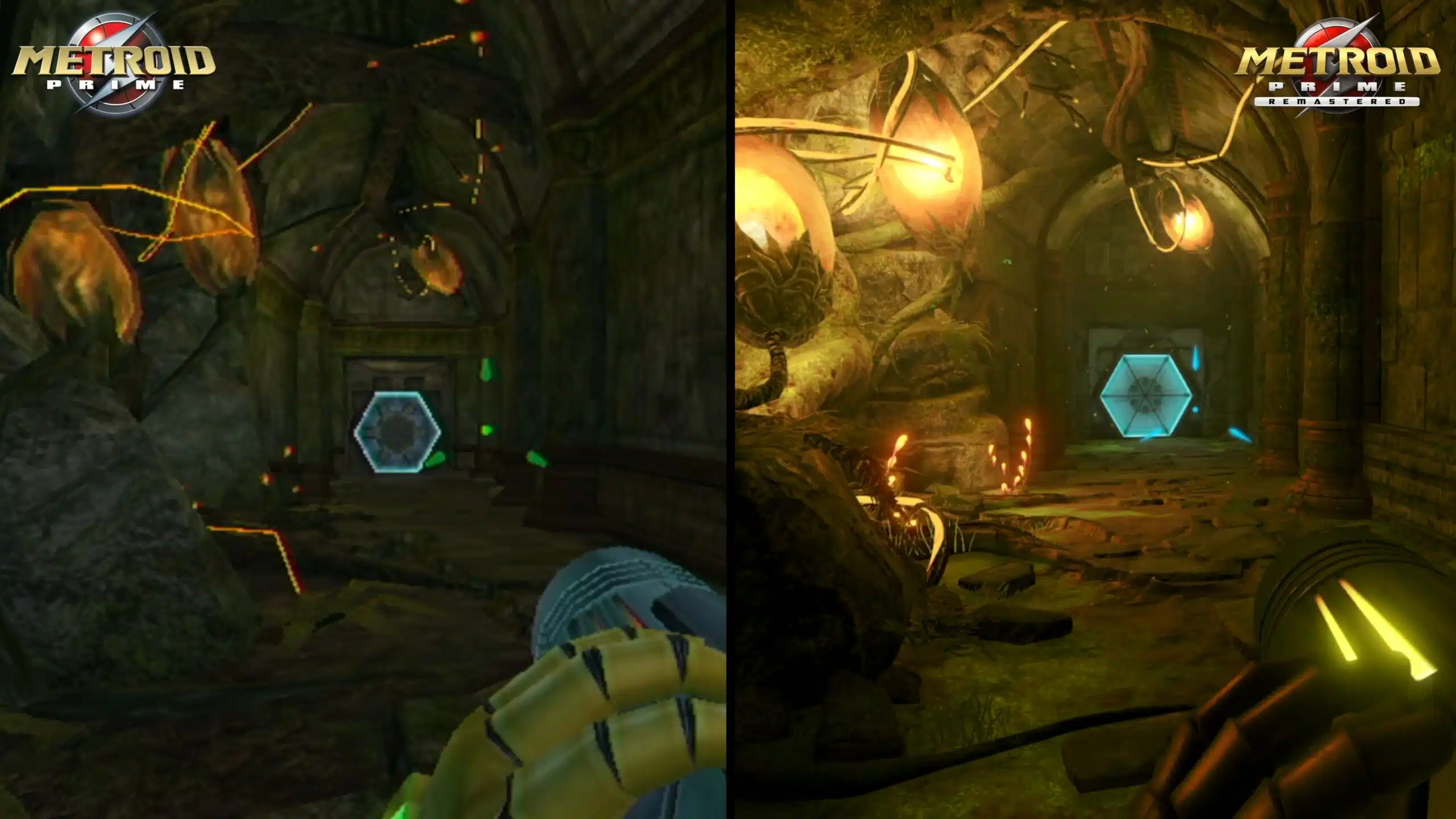 Metroid-Prime-Remastered- comparativa grafica