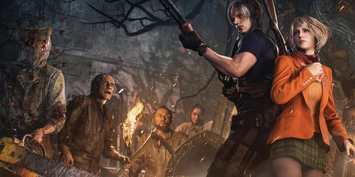 Resident Evil 4 Remake cover art work