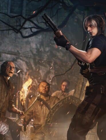 Resident Evil 4 Remake cover art work