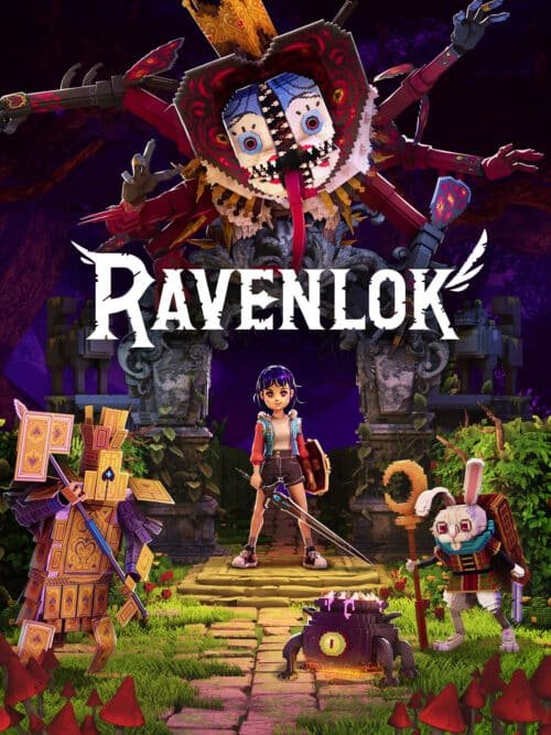Ravenlok en Xbox Series X | S: Reseña de una Aventura Única y Desafiante en Vóxeles 2 Ravenlok-game-cover-art-work-2