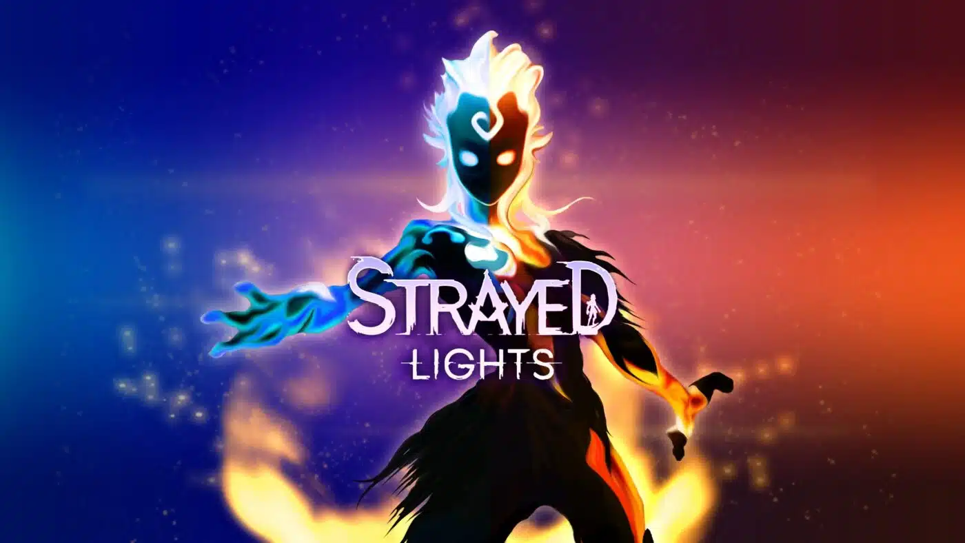 Strayed Lights cover art work