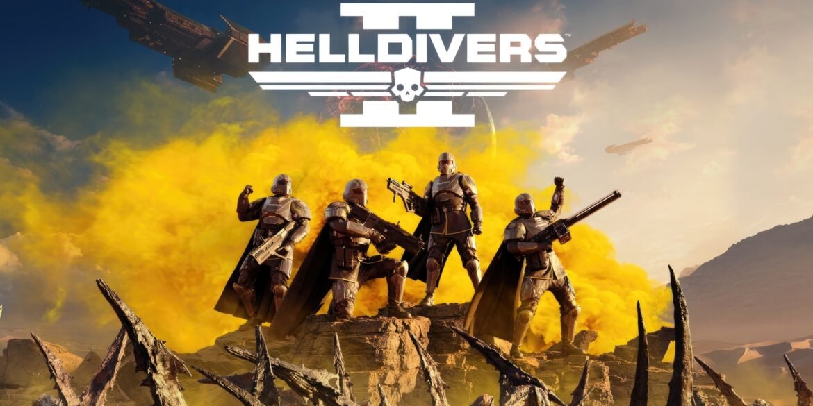 Helldivers 2 cover art work 2