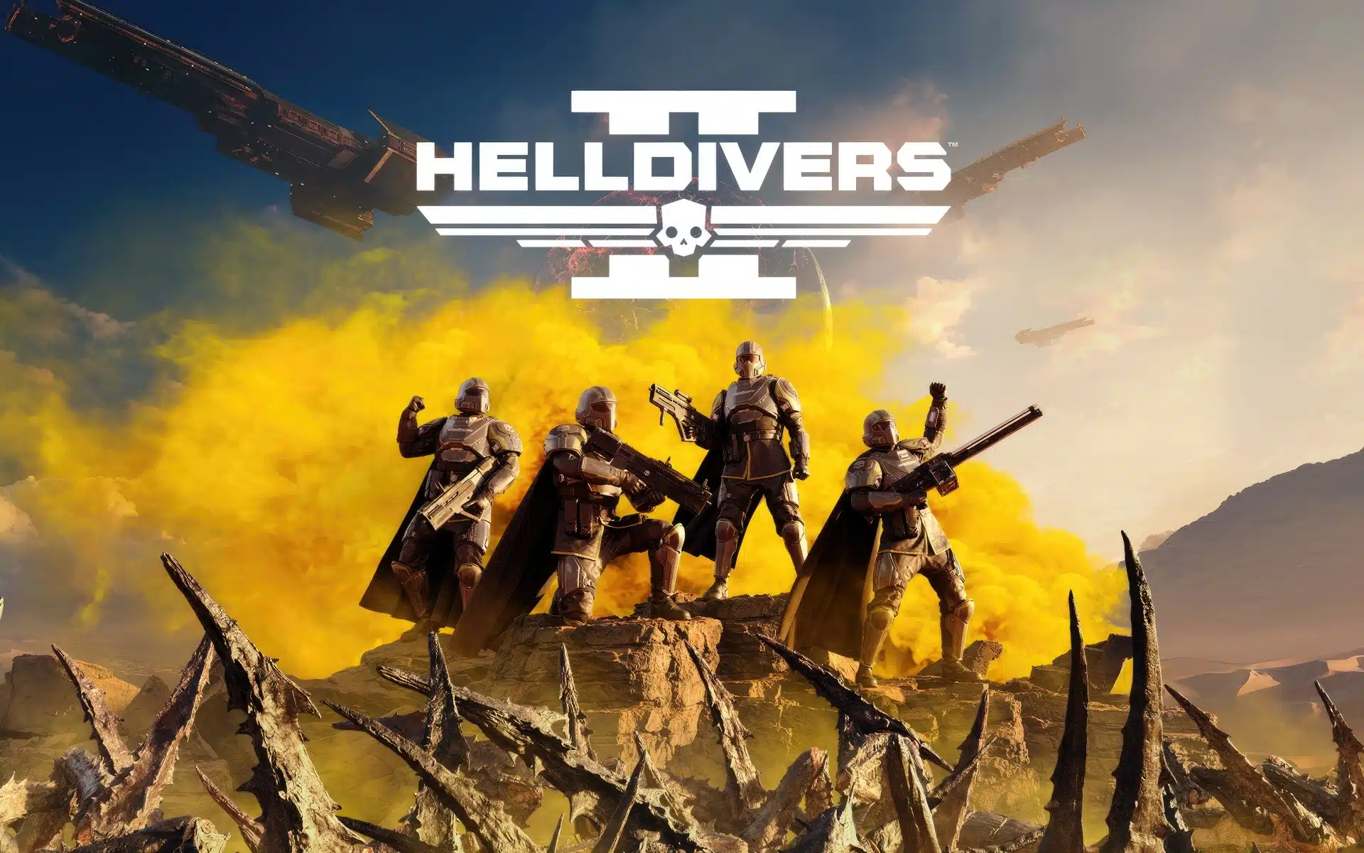 Helldivers 2 cover art work 2