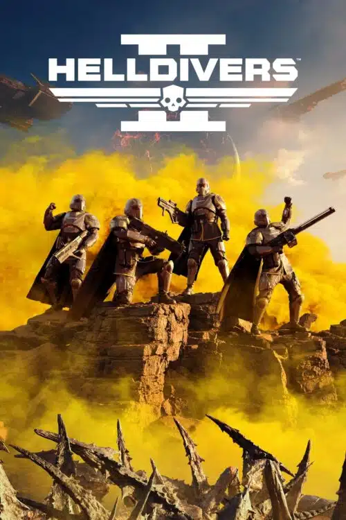 Helldivers II cover art box