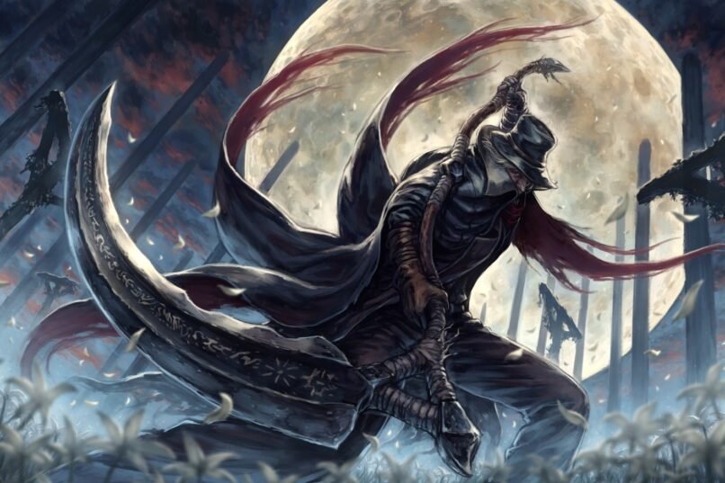Bloodborne artwork by Tatsuya