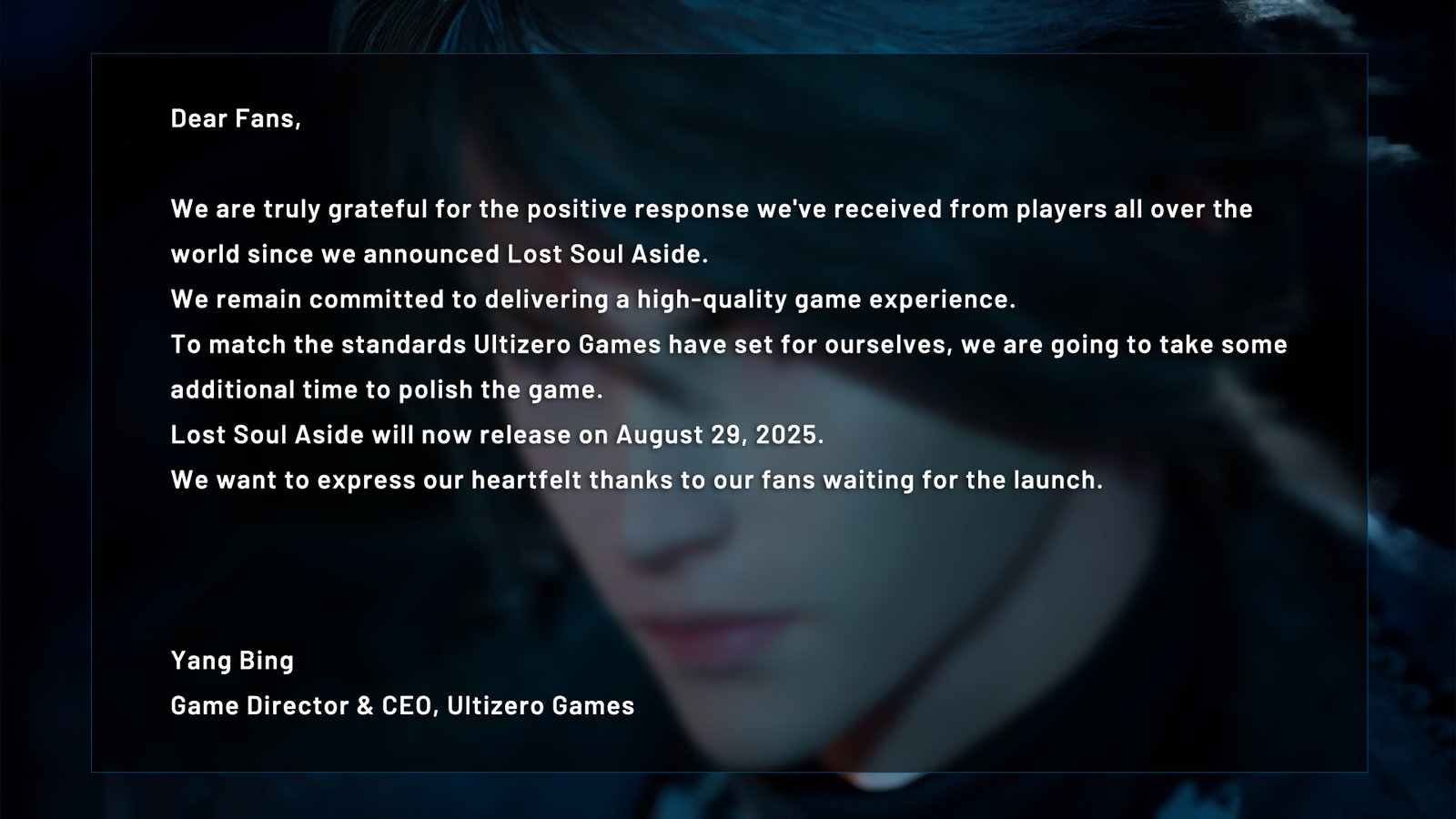 Lost Soul Aside Se Retrasa, Pero Promete Devolverle El Alma Al hack ‘n’ slash 21 Lost soul Aside memo