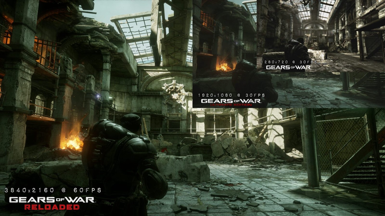 Gears of War: Reloaded llega a PS5, PC y Xbox con juego cruzado y sin límites 8 Gears of War Reloaded capturas 1